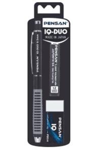 Pensan Iq-duo 0.5 Mm Versatil Kalem+silgi+min Siyah