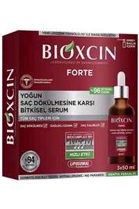 Bioxcin Marka: Forte Yoğun Dökülmeler Için Bitkisel Serum 3 x 50 ml