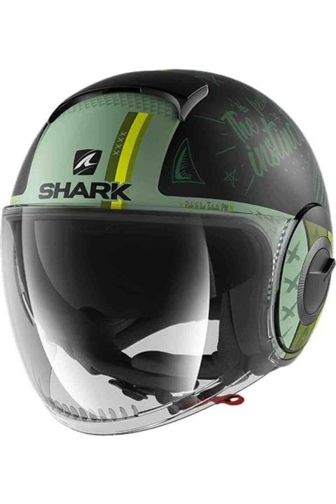 Shark Nano Trıbute Mat Rm Black Green