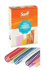 SARFF 16 mm Pvc Helezon Spiral Şeffaf 4:1 100 Adet