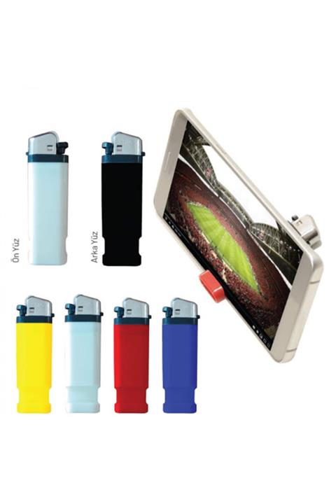 PHLOX Telefon Tutuculu Taşlı Çakmak 5 Adet