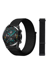 YONAGA Samsung Gear S3 Frontier/classic - Gt/gt2 Spor - Samsung Galaxy Watch 3 45mm Dokuma Kordon Kayış