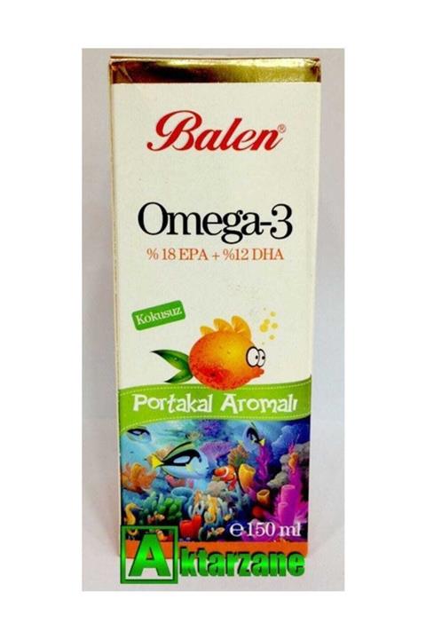 Balen Omega-3 Portakal Aromalı Şurup %18 Epa + %12 Dha 150 ml