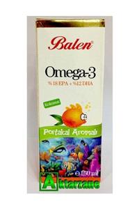 Balen Omega-3 Portakal Aromalı Şurup %18 Epa + %12 Dha 150 ml