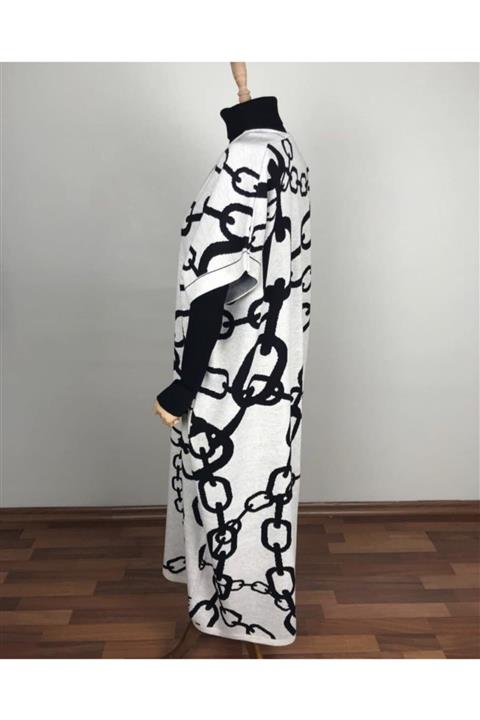 TEZ BUTİK GİYİM Kadın Zincir Desen Takım