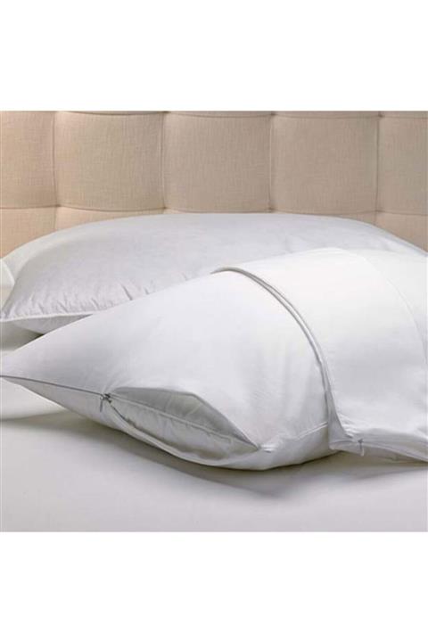 Vinaldi 4 Adet%100 Pamuklu 55 Tel Kalın Diş Fermuarlı Yastık Mitili