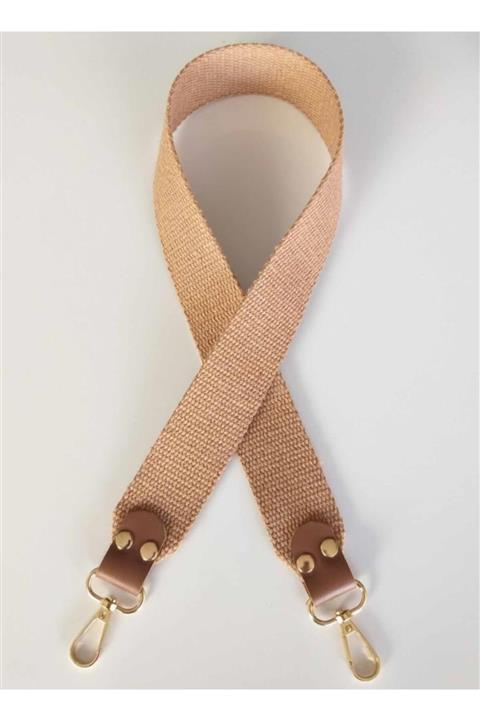 angel çanta aksesuar Ledi Model Çanta Sapı Sütlü Kahve Renk