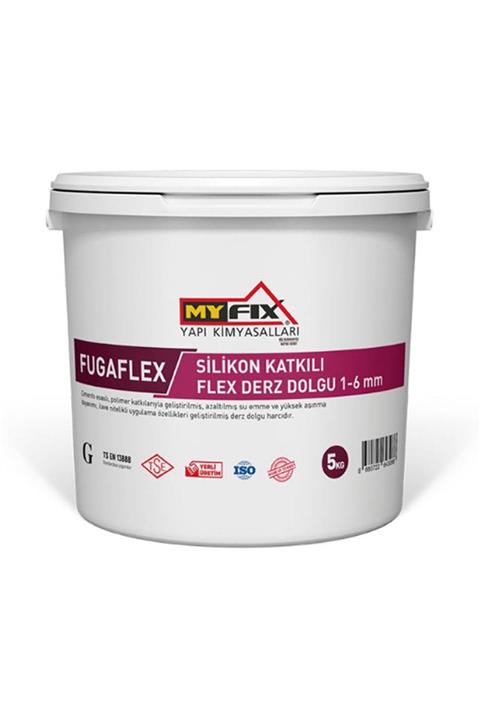 Myfix Antrasit Flex Slikonlu Derz Dolgu 5kg