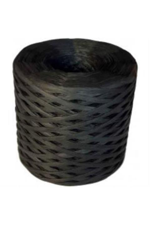 angel çanta aksesuar Yeni Ithal Rafya Ip (siyah Renk)