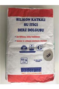 Baderans Silikon Katkılı Su Itici Derz Dolgusu Gri 10 Kg