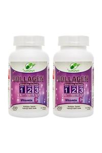 Yurdavit Hidrolize Collagen Type 1-2-3 900 Mg Hyaluronic Acid Vitamin C 2 Kutu 400 Tablet