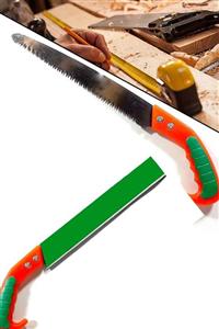 Markafox Yeşil Yumuşak Saplı Budama Testeresi 300 mm 1410