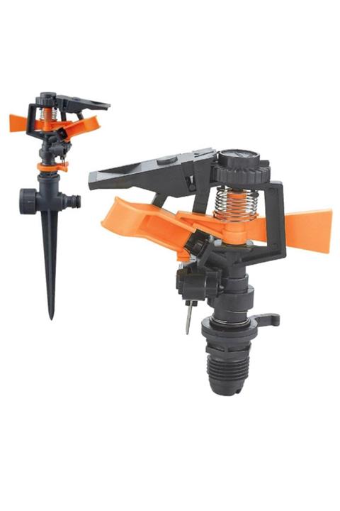 FırsatVar Kazıklı Fıskiye Ayarlı Çiçek Bağ Bahçe Sulama Plastik Fıskiye