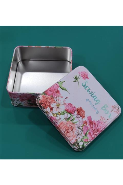 BALIM ÖRGÜ EVİ Dekorotafi Dikiş Kutusu 16 X 6 cm