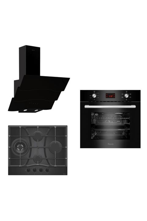 Ferre Black Grand  Ankastre Set 3'lü