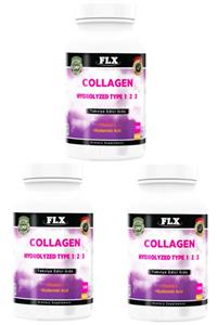 FLX Collagen Tip 1 Tip 2 Tip 3 Hyaluronik Asit Vitamin C 180 Tablet X 3 Kutu