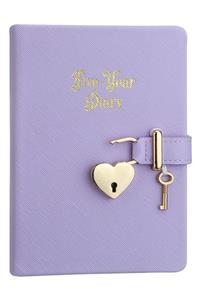 Victoria's Journals 5 Yıllık Tarihsiz Ajanda Hush Hush Kilitli Lila