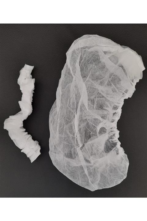 DORUKELYAF Tek Kullanımlık Beyaz Büyük Boy Bone 100 Ad.