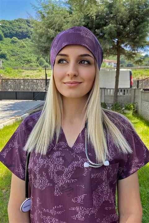 CANDAŞ UNİFORM Baskı Detaylı Cerrahi Bone