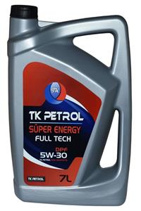 TK PETROL Super Energy Full Tech 5w30 Dpf 7 litre Üretim Yılı 2021