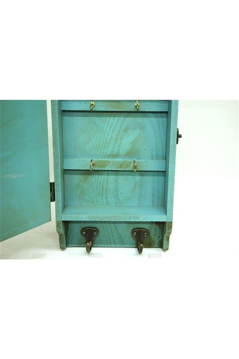 touchhouse Dekoratif Kutu Anahtarlık Çerçeveli Vintage Askılık Hediyelik