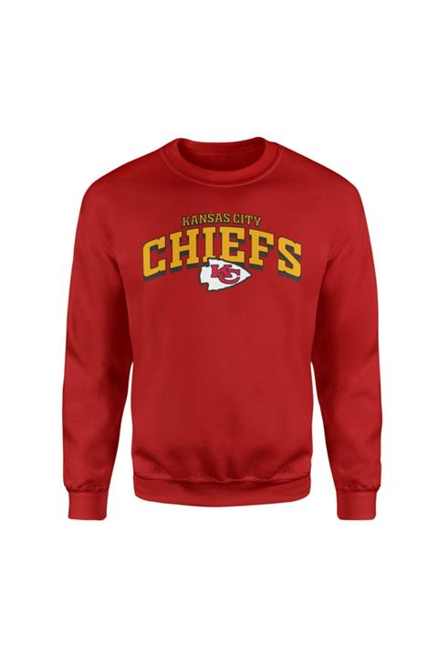 NSJ SPORTIVE Kansas City Chiefs Kırmızı Sweatshirt
