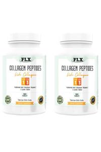 FLX Collagen Fish Peptides Glutatyon Biotin Tip 1-3 Balık Kollajen 180 Tablet x 2 Kutu