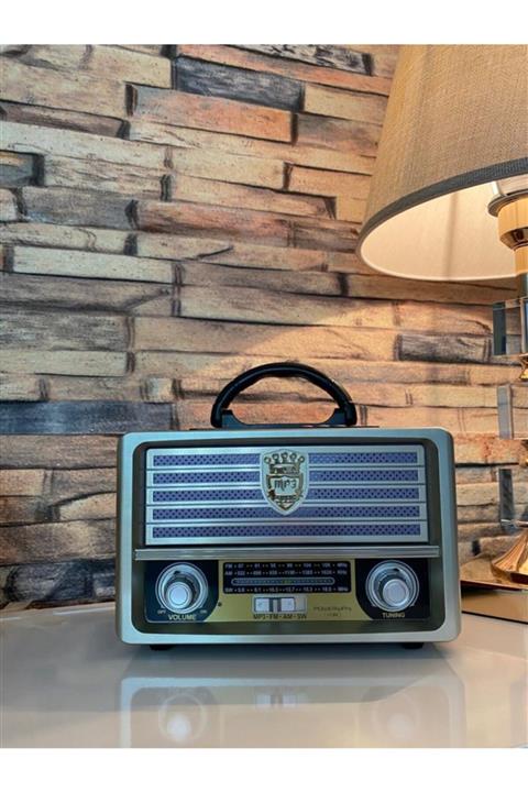 POWERWAY Nostalji Radyo Nsj 03 Bluetooth Hoparlör