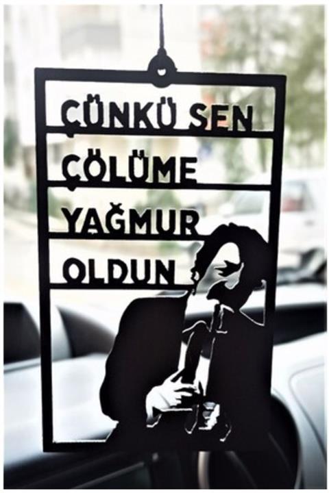 MAVİ NET Müslüm Gürses Araba Süsü Araç İçi Dikiz Aynası Süsü