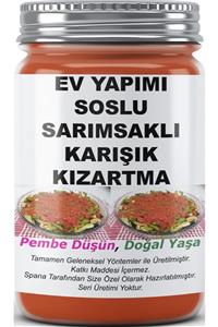 SPANA Soslu Sarımsaklı Karışık Kızartma Ev Yapımı Katkısız 330 gr