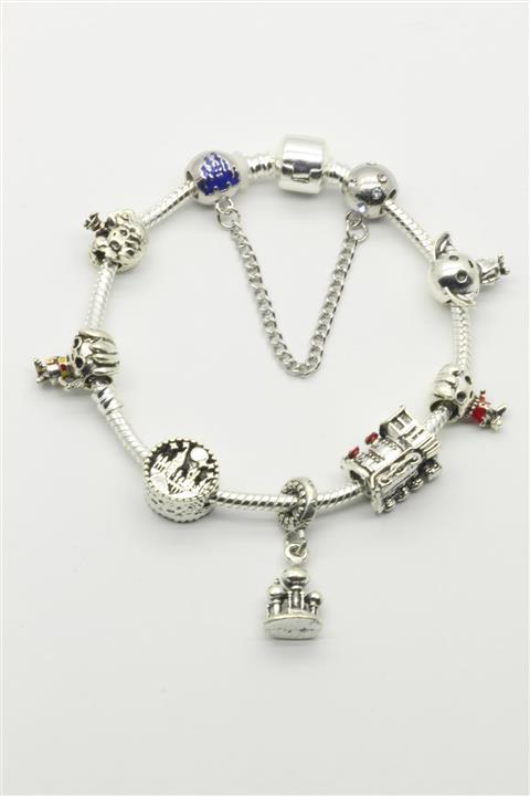 Dumledo Harry Potter Sırlar Odası Temalı Gümüş Charm Bileklik