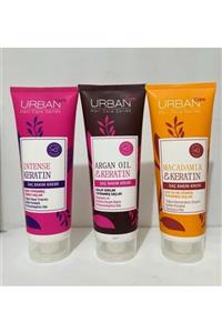 Urban Care Intense Keratin Saç Kremi + Argan Saç Kremi Alana Macadamia Saç Kremi Hediye