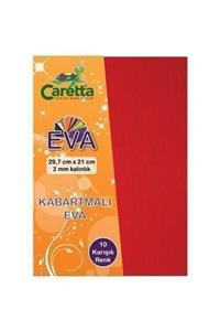 Caretta Eva A4 Çizgi Kabartmalı 10' Lu