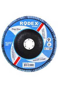 Badem10 Rodex Avuç İçi Taşlama Flap Disk Zımpara 180 mm 40 Kum