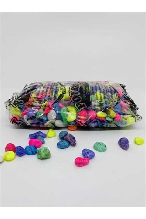 POYRAZ Akvaryum Fosforlu Çakıl Taşı 1kg