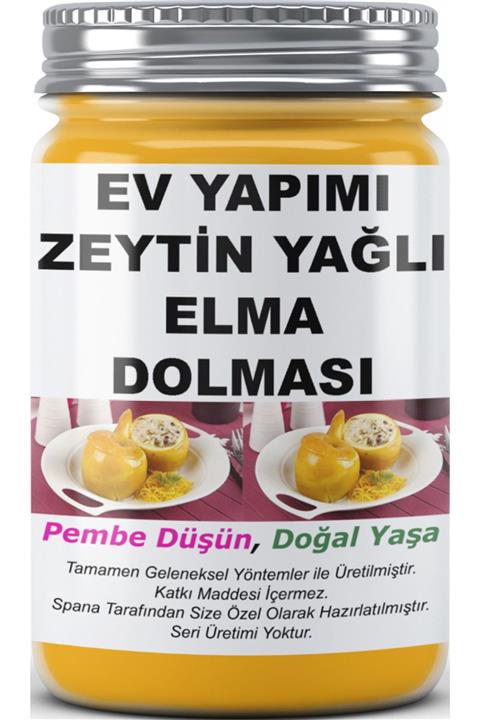 SPANA Zeytin Yağlı Elma Dolması Ev Yapımı Katkısız 330 gr