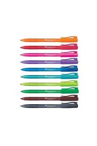 Faber Castell Faber Cx Colour Renkli Tükenmez Kalem 10 Lu Set