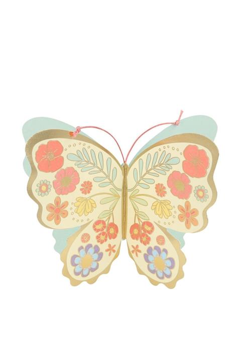 Meri Meri Kelebek Tebrik Kartı