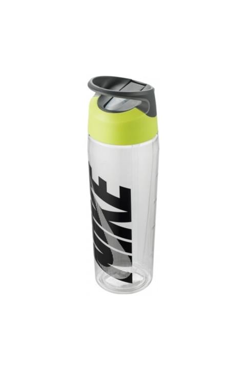 Nike Hypercharge 24 Oz Şeffaf - Yeşil Kapak Suluk 710 Ml