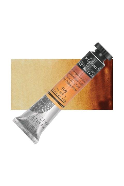 Sennelier Artist Tüp Sulu Boya 21ml S3 599 Quinacridone Gold
