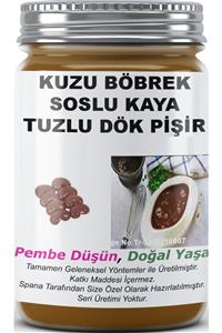 SPANA Kuzu Böbrek Soslu Kaya Tuzlu Dök Pişir Ev Yapımı Katkısız 820gr