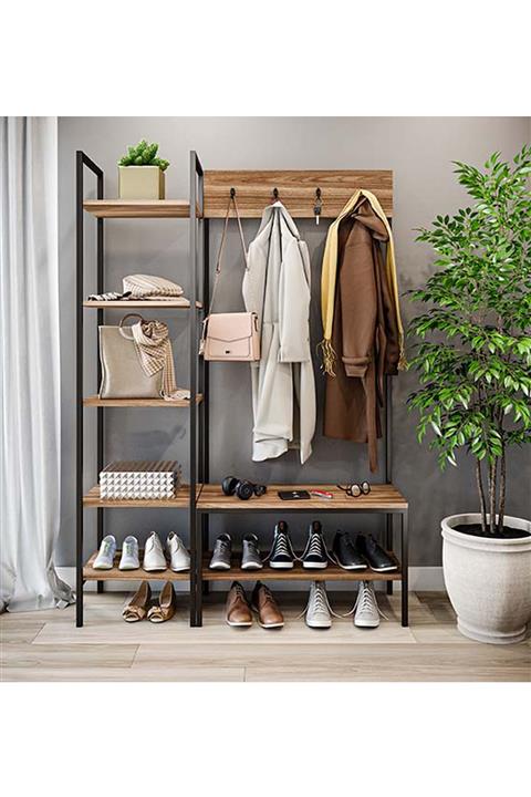 Avmpark Stely Raflı Portmanto