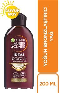 Garnier Ambre Solaire Ideal Bronzlaştırıcı Yağ Gkf2 200ml