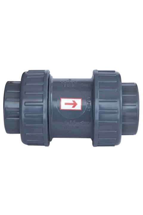 Megapool Havuz Pvc Yapıştırma Tip Yaylı Çekvalf 75 Mm