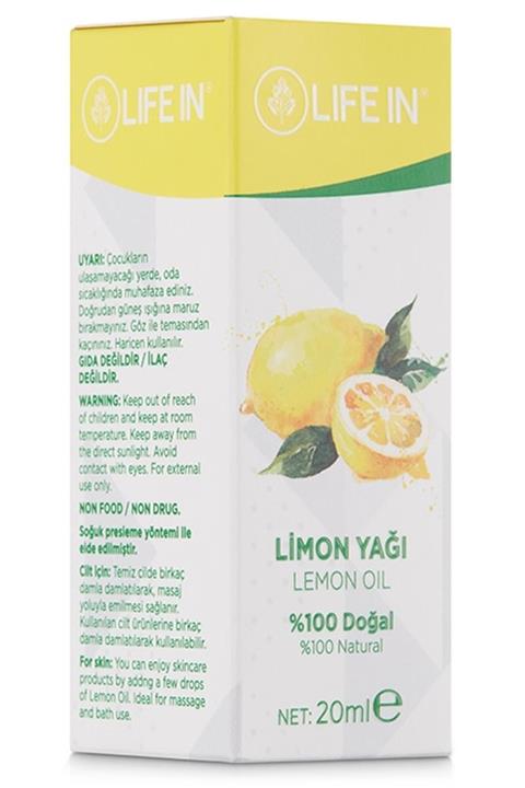 Life In Limon Yağı 20 Ml