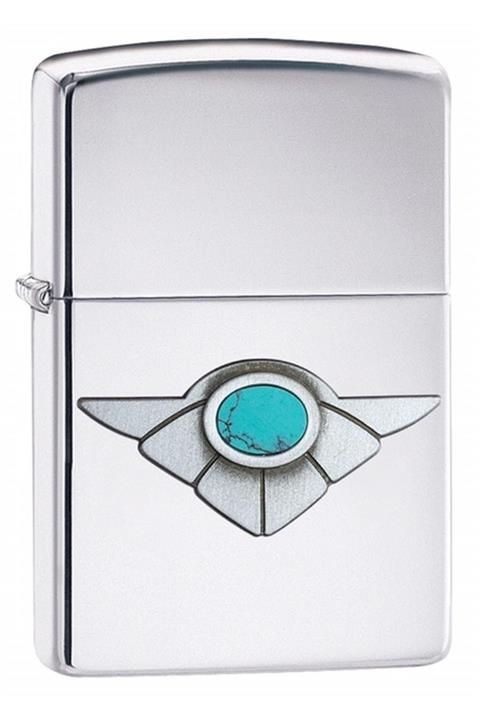 Zippo Winged Turquoise Çakmak