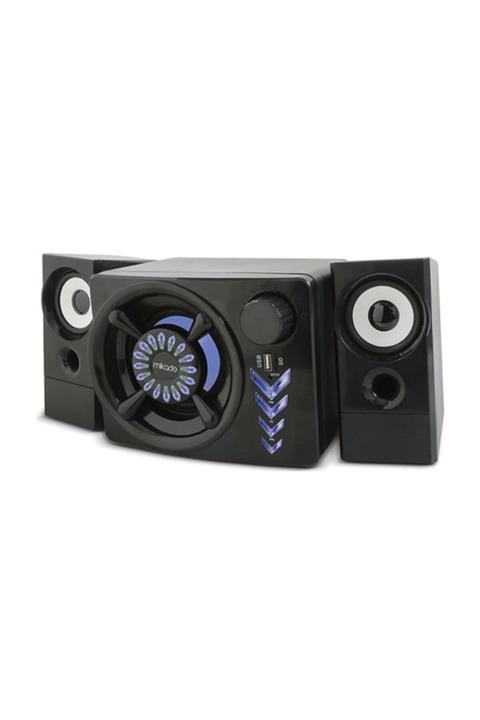 Mikado Md-219bt 2+1 10w+3wx2 Siyah Usb + Tf Kart + Bluetooth Speaker