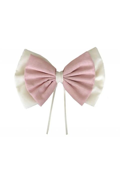 Hayaller Dükkanı Bebek Beşik Ve Kapı Süsü Fiyonk-Mavi