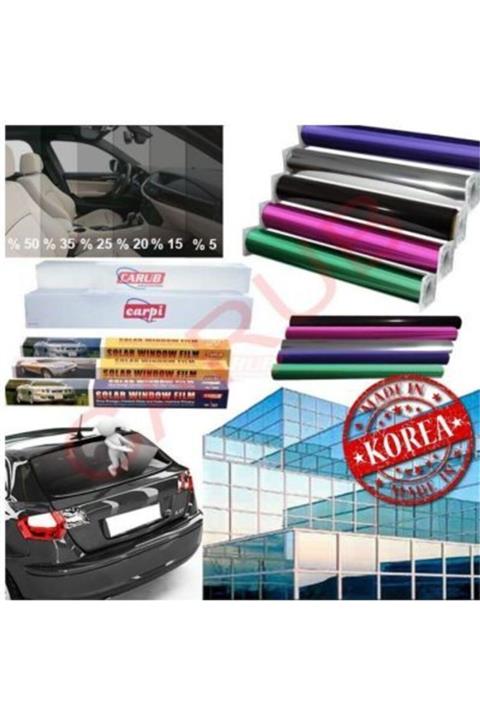 Nettedarikçisi Cam Filmi 152cmx60m Kömür L.black%35 4535