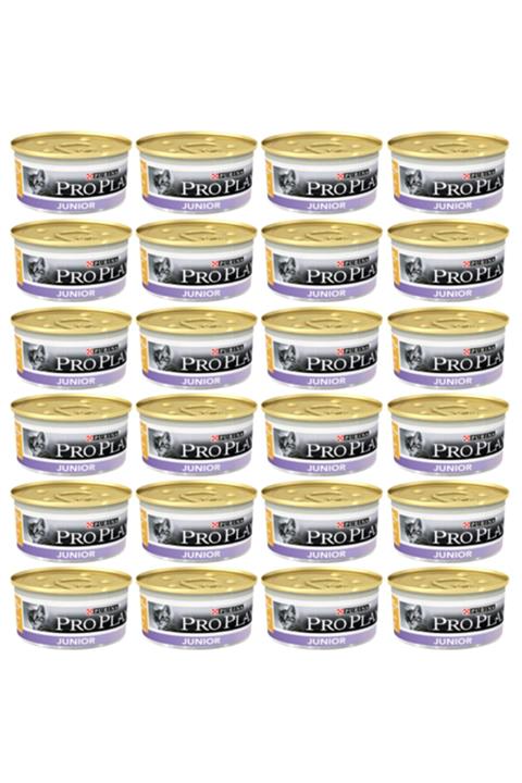 Proplan Pro Plan 7613033568619-24 Pro Plan Junior Tavuk Etli Yavru Kedi Mamasi 85grx24